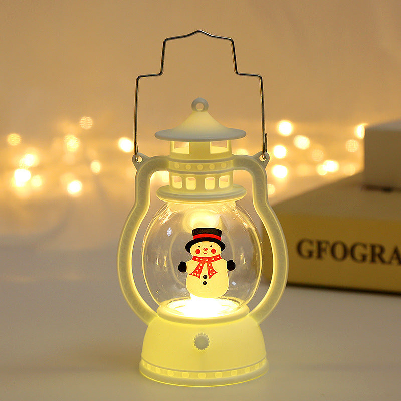 Décorations de Noël Cake Baking Led Portable Petit Lanterne Night Kinder