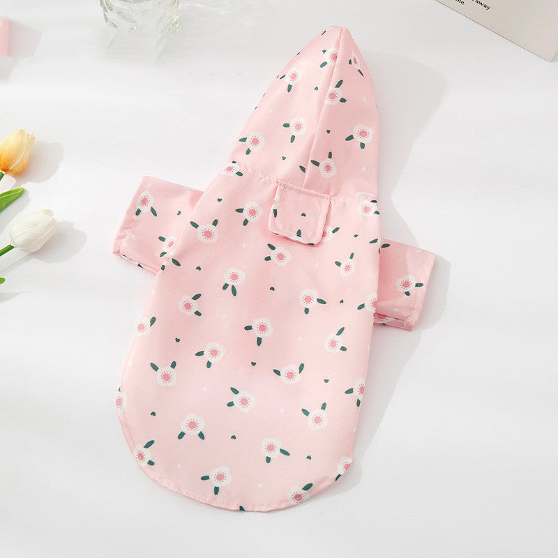Vêtements de chien en imperméable pour animaux de mode