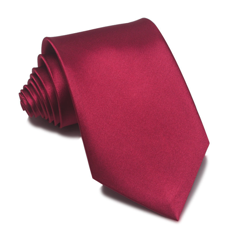 Hommes 8cm Attache à la main Tie couleur unie couleur unie