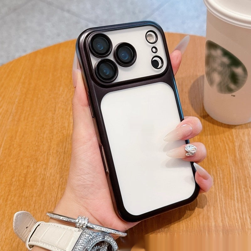 Personality Electroplating Matte Phone Case