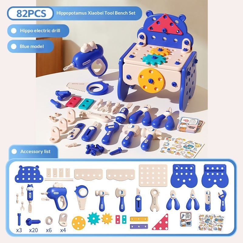 Jeu de jouets Hippopotamus Baby Toolbox
