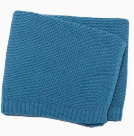 Nom brodé Baby tricoté coton Nap Personnalité Canapé Blanket