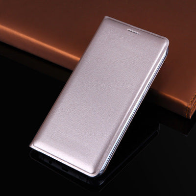 Étui de téléphone flip carte en cuir
