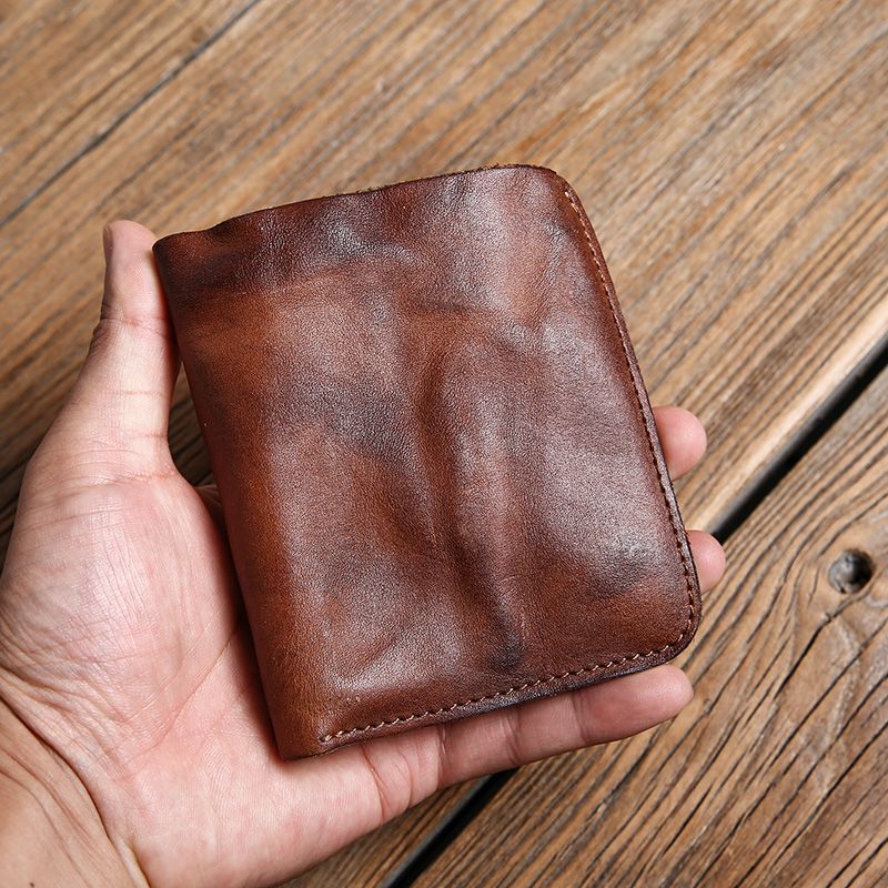 Short Retro hommes Business Simplicité Niche Vertical Wallet