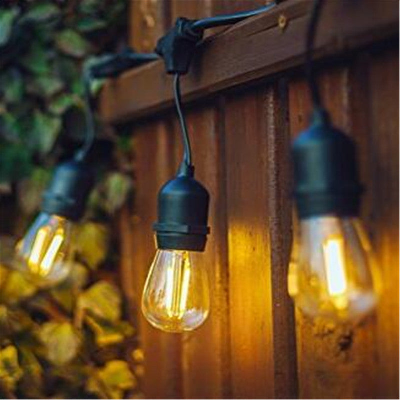 Fil de lumière extérieur étanche S14