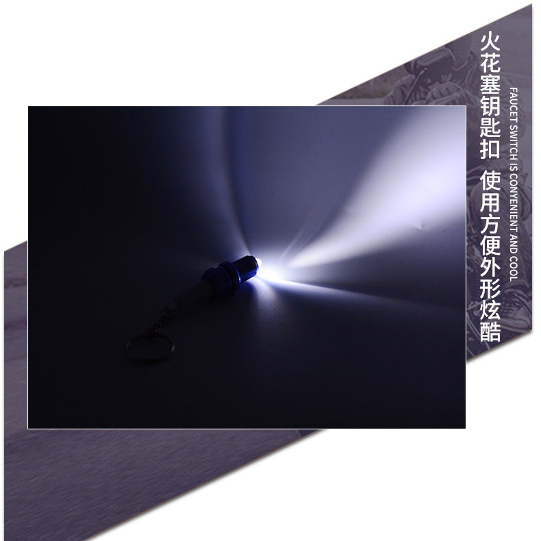 Porte-clés LED bougie lumineuse