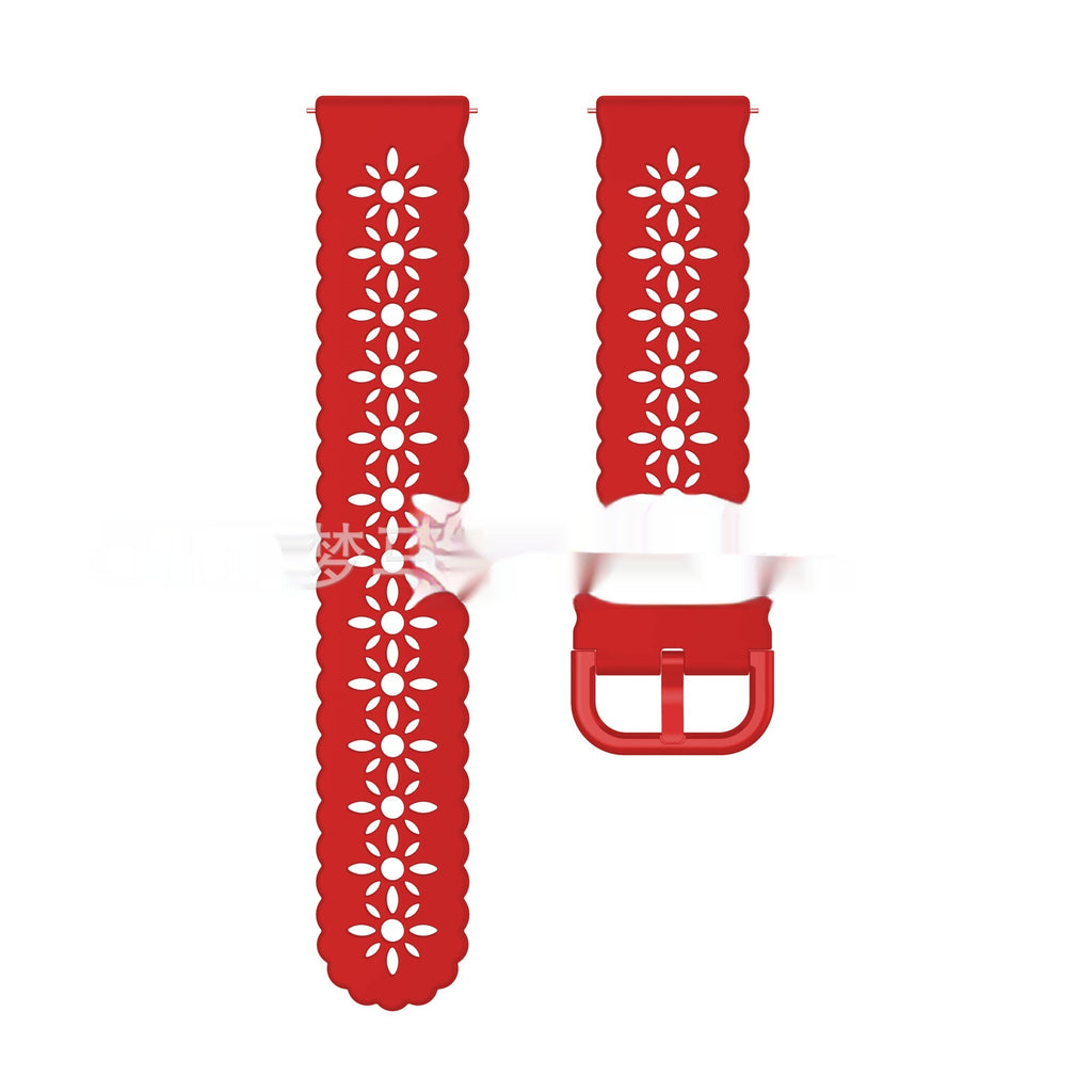 Bracelet d'horloge en silicone pour Plum Blossom