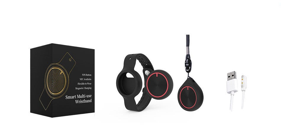 Bracelet de positionnement Bluetooth du capteur d'accélération NFC d'urgence