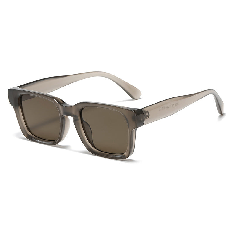 Rétro Minimalist Lunettes de soleil polyvalentes pour hommes et femmes