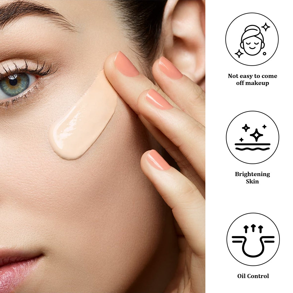 Light foundation for skin concealment