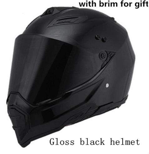 Casque hors route moto course casque route hors route double usage casque hommes et femmes quatre