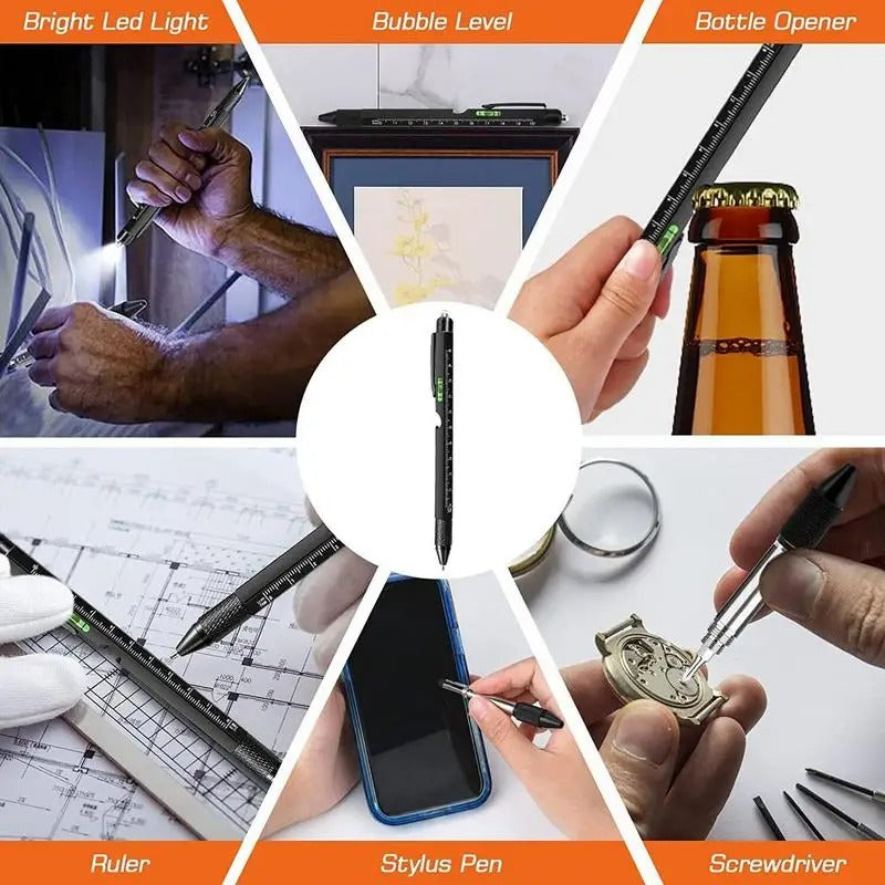 Brosse de porte-bouteille multifonctionnelle en extérieur avec lumière LED
