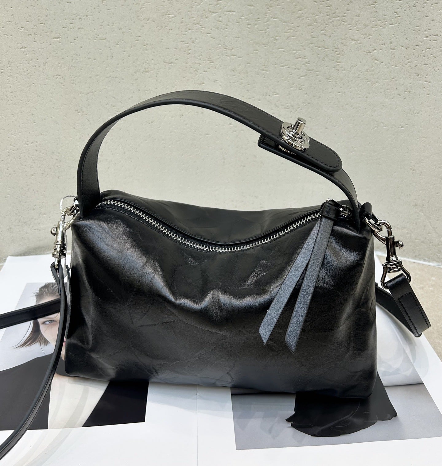 Top-grain Cowhide Main-grain sac de pied