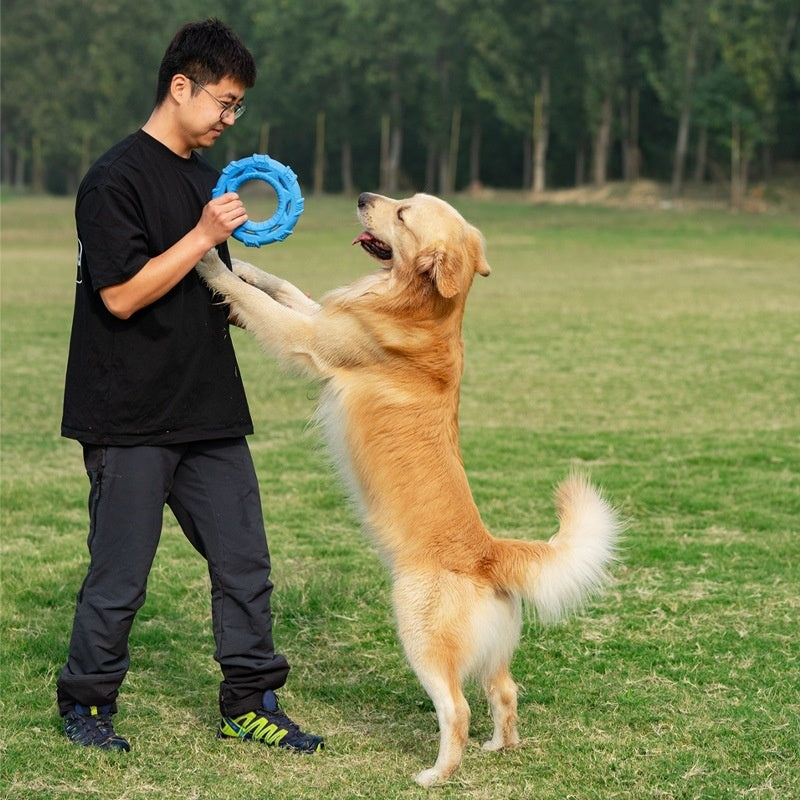 Lightweight, soft TPR foam dog toy