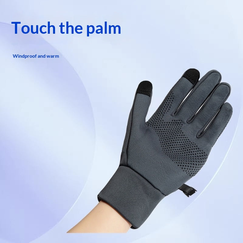 Gants de vélo d'automne et d'hiver pour hommes et femmes