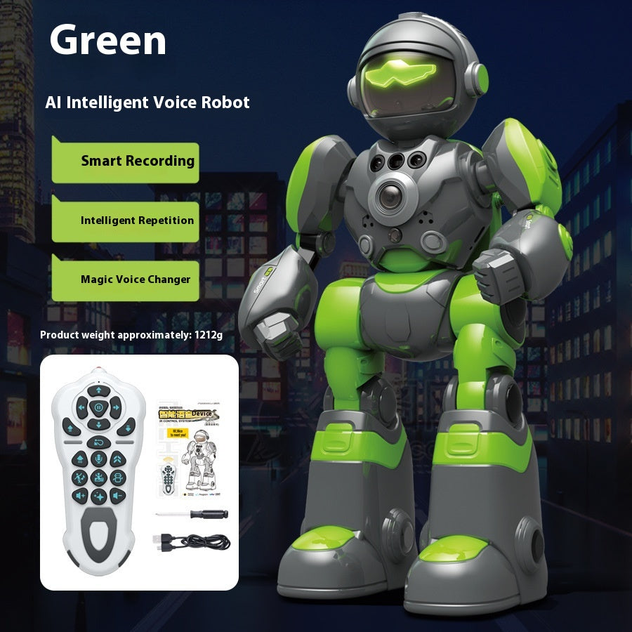 Modèle robot interactif de programmation de grande portée de télécommande intelligente pour enfants