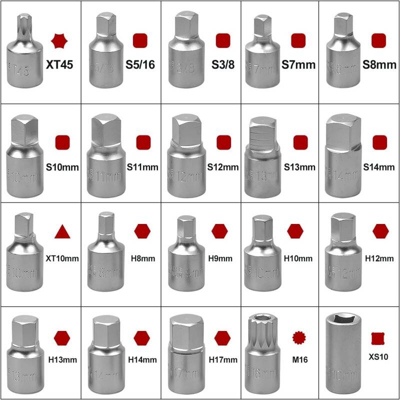 Set de prises de courant 22PC