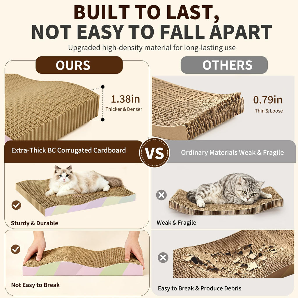 Cat Scratching Board 2-Pack
