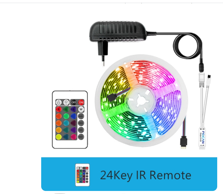 Contrôleur 24 clés Mini Bluetooth Dc Head Rgb