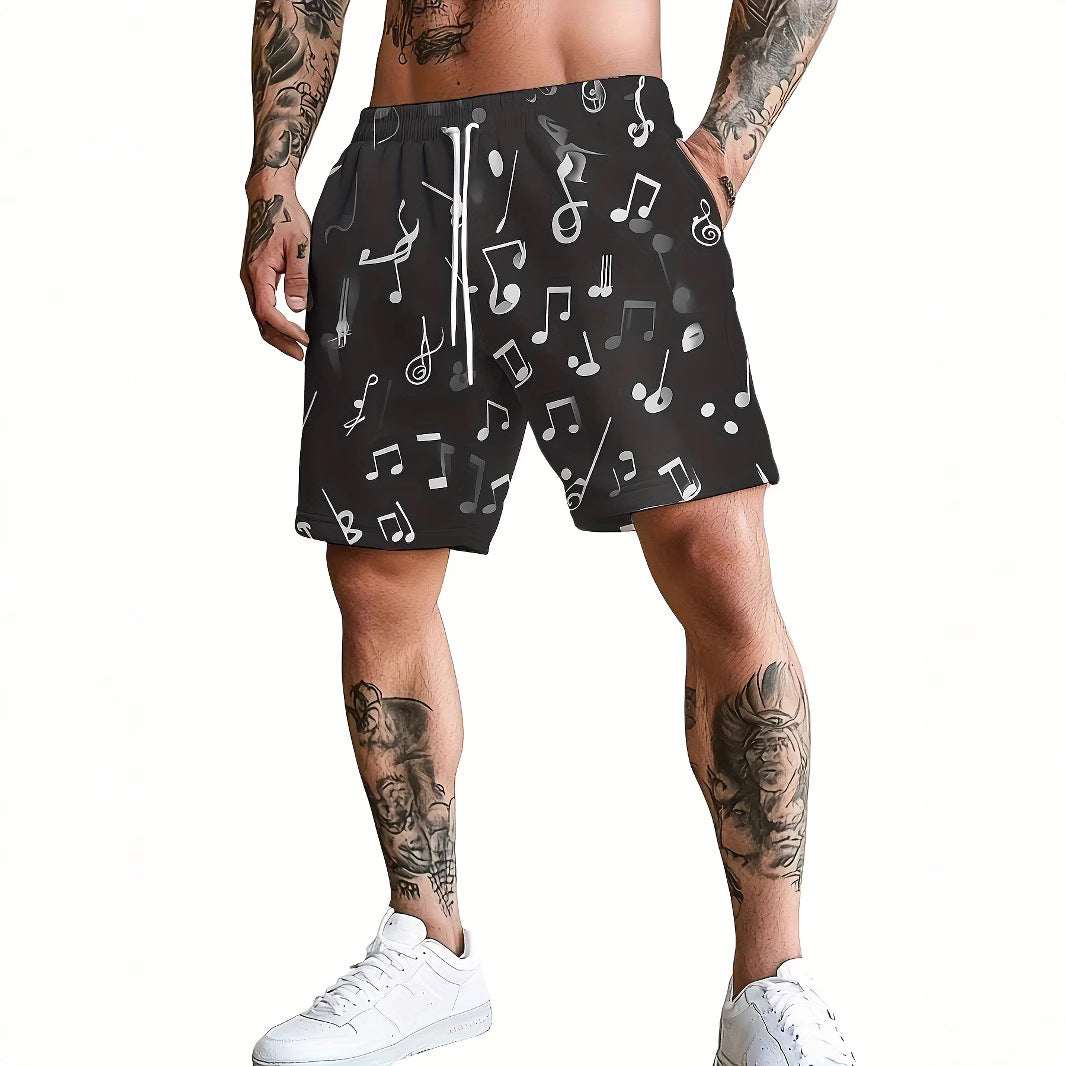 Short homme occasionnel respirant