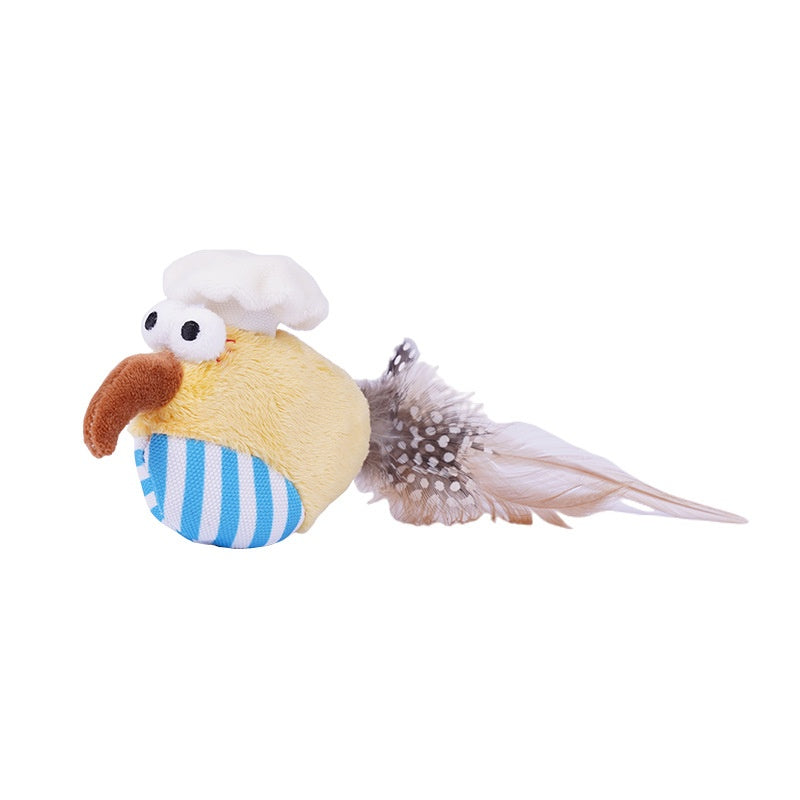 Jouet de chat de chat d'oiseau Self-Hi Cat Teaser