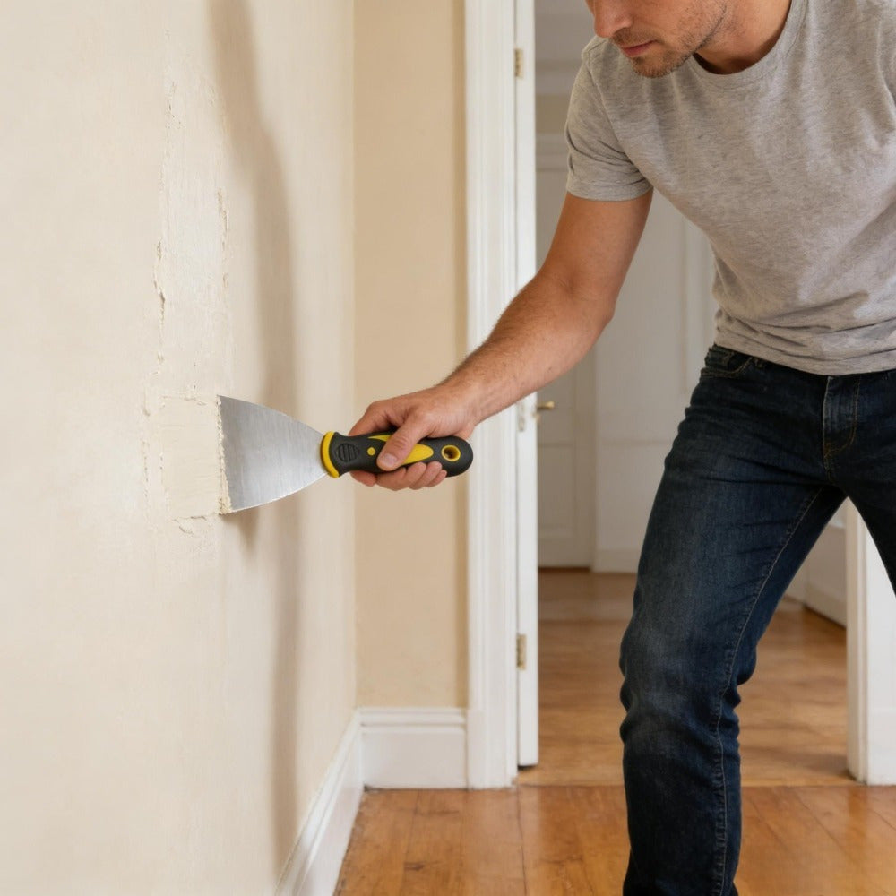 Ensemble d'outils de putty 7 pièces dans différentes tailles pour bricolage