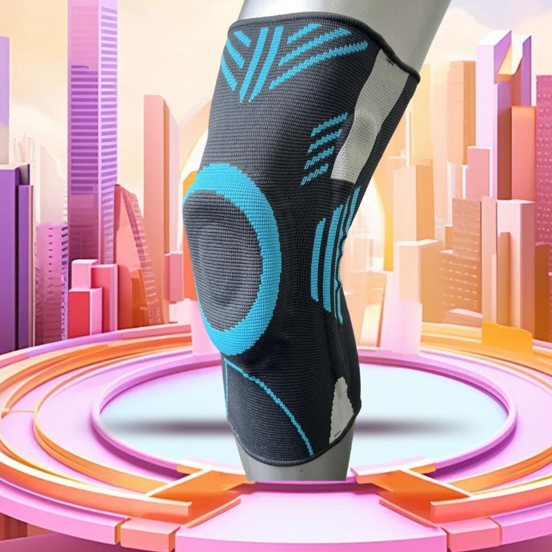 Hiver Sports Knee Protecteur Hommes et femmes Knee Silicone Protection Running Fitness Ba