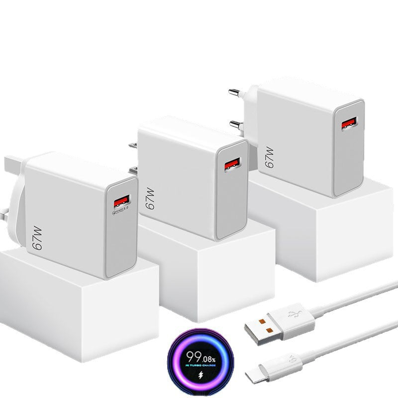 Chargeur USB à charge rapide 67W GaN