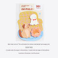 Carte d'amour Le monde ne peut pas être sans petit animal en forme Sticky Note Set Student Memo Mes