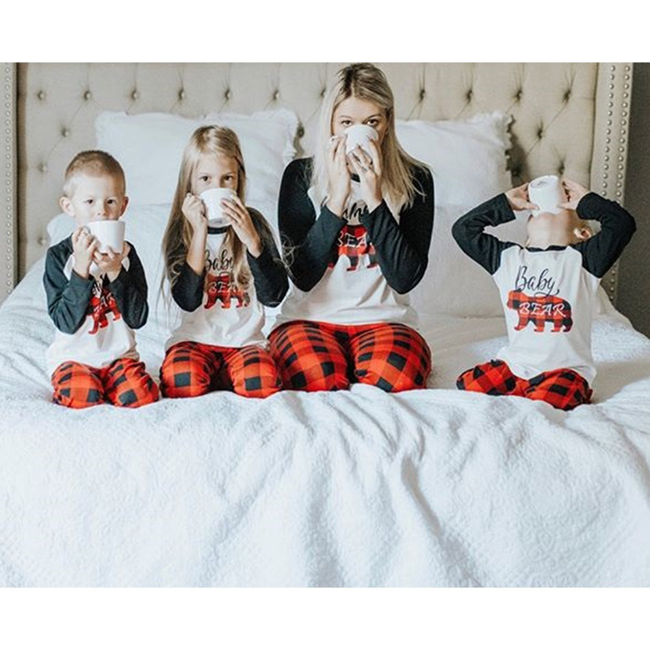 Vêtements parents-enfants de Noël
