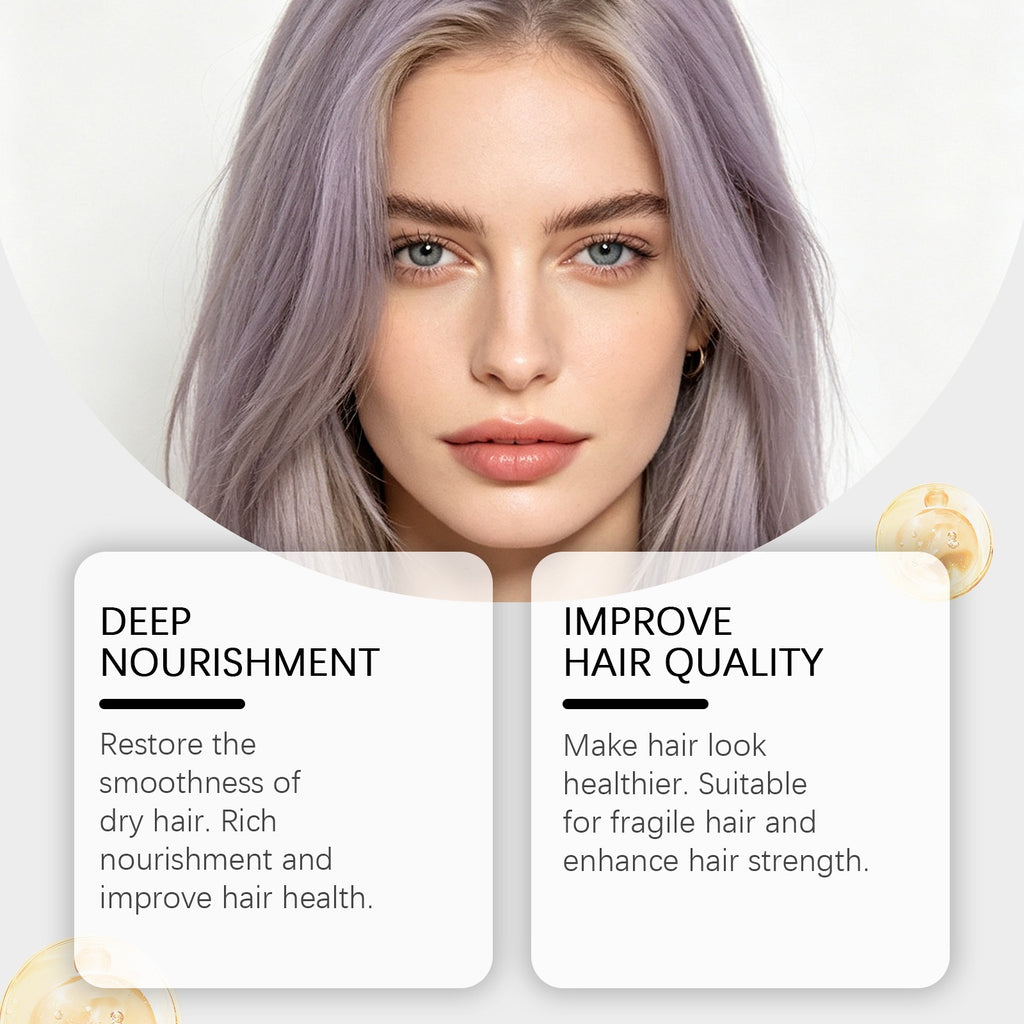 Masque de cheveux pourpre Nourrissant