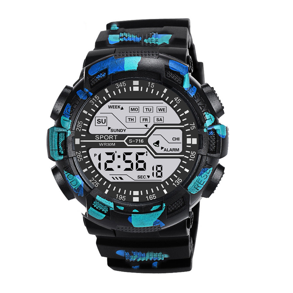 Approvisionnement direct en usine HONHX Student Electronic Watch 71-716