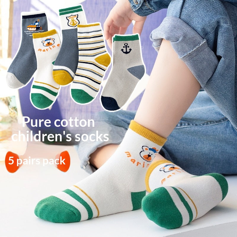 Chaussettes pour bébés d'âge moyen
