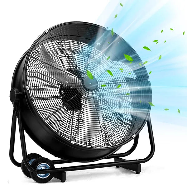 Ventilateur de refroidissement industriel avec inclinaison réglable 91.50 X 22.50 X 87.00 Cm