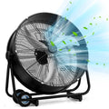Ventilateur de refroidissement industriel avec inclinaison réglable 91.50 X 22.50 X 87.00 Cm