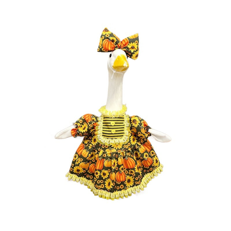 Jupe de citrouille Lettered Independence Day Goose Outfit