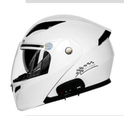 Casque de moto Bluetooth avec FM
