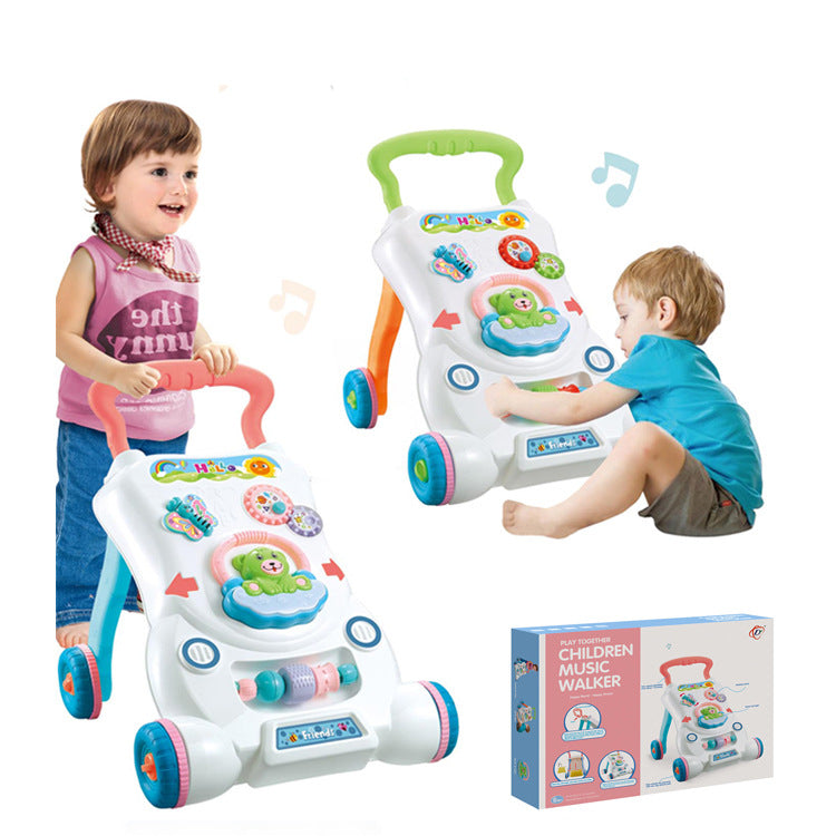 Poussette pour enfants avec musique pour aider à marcher