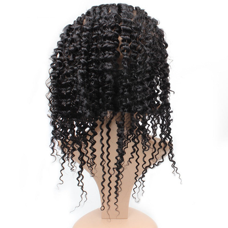 Perruques avec de vrais cheveux humains portées de longueur moyenne
