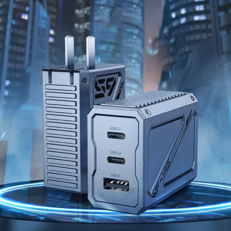 Pin pliable 65W Chargeur de nitride Gallium