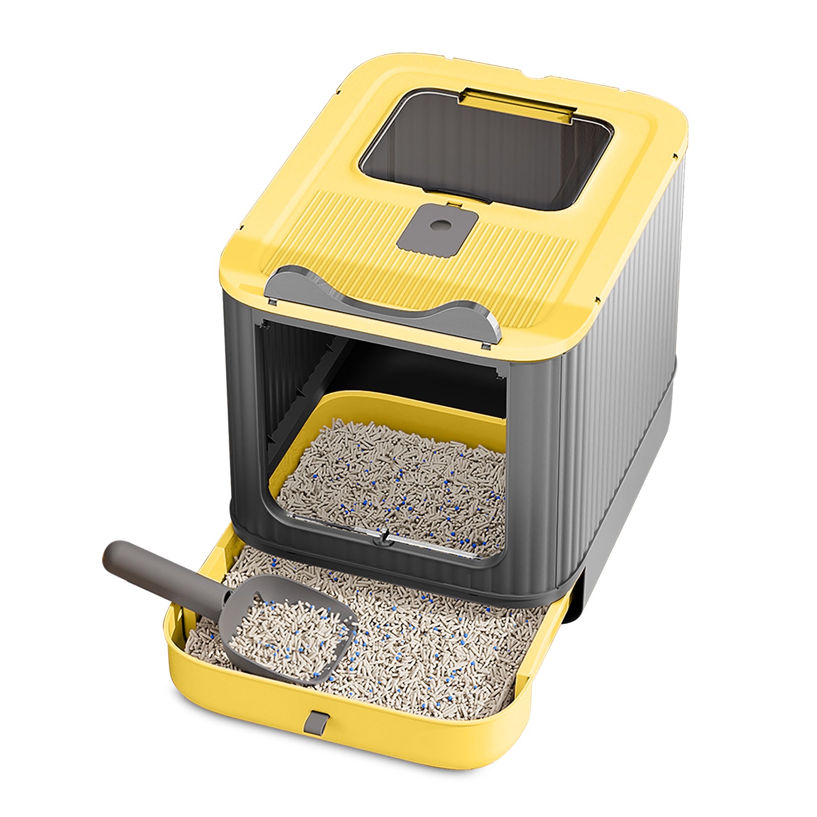 Maison de toilette pour chat au design elfe