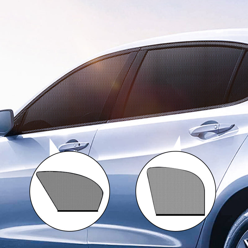 Voiture Avant & Rear Rideau latéral Soleil Visière Rasoir Mesh Couverture Isolation Anti-moustique Tissu Shi