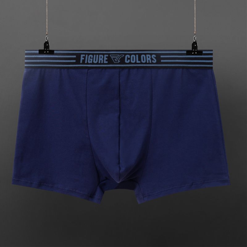 Boxers hommes coton respirant faible taille