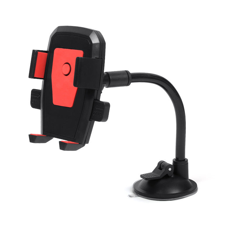 Pare-brise Hose Style Support de téléphone de voiture Suction Cup Mount Center Console Téléphone Brackettout