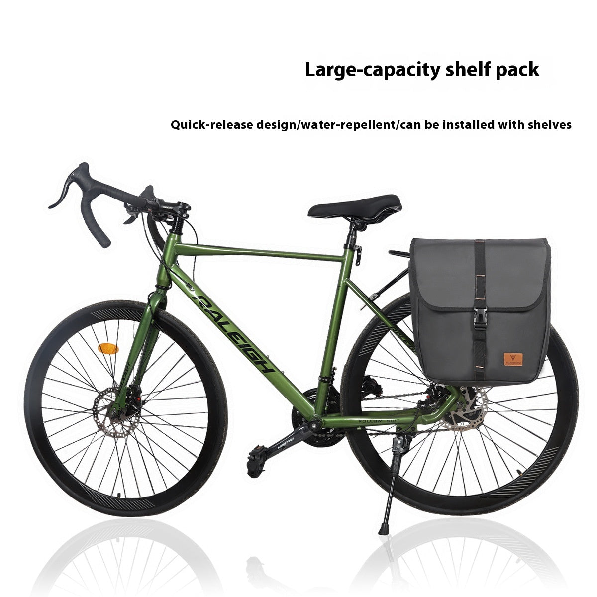 Équipement de sac de rangement à grande capacité de bike Doite
