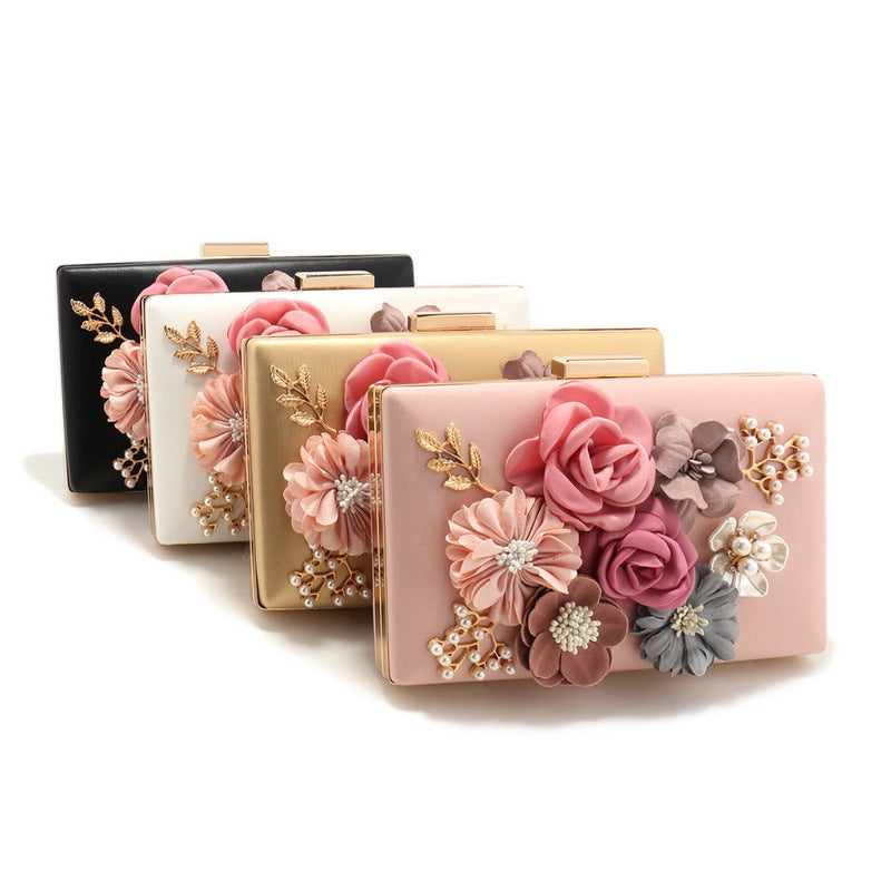 Sac Floral Fashionable pour damesSac à main élégant et élégant pour banquets