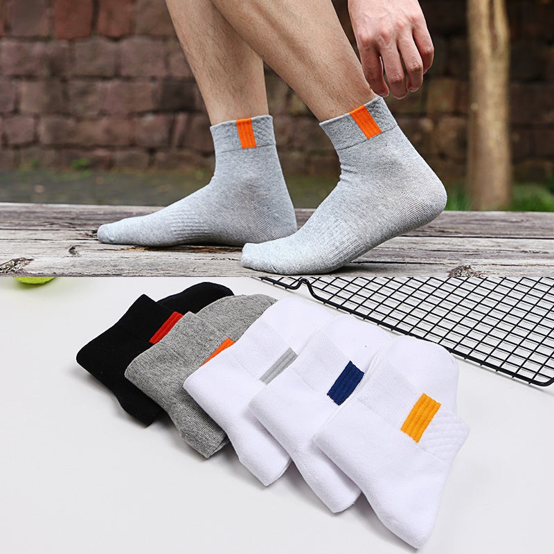Chaussettes masculines désodorisantes de basketball de sport