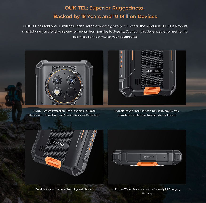 OUKITEL G1 Téléphone portable