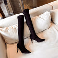 Bottes pour femmes à talons hauts Stiletto