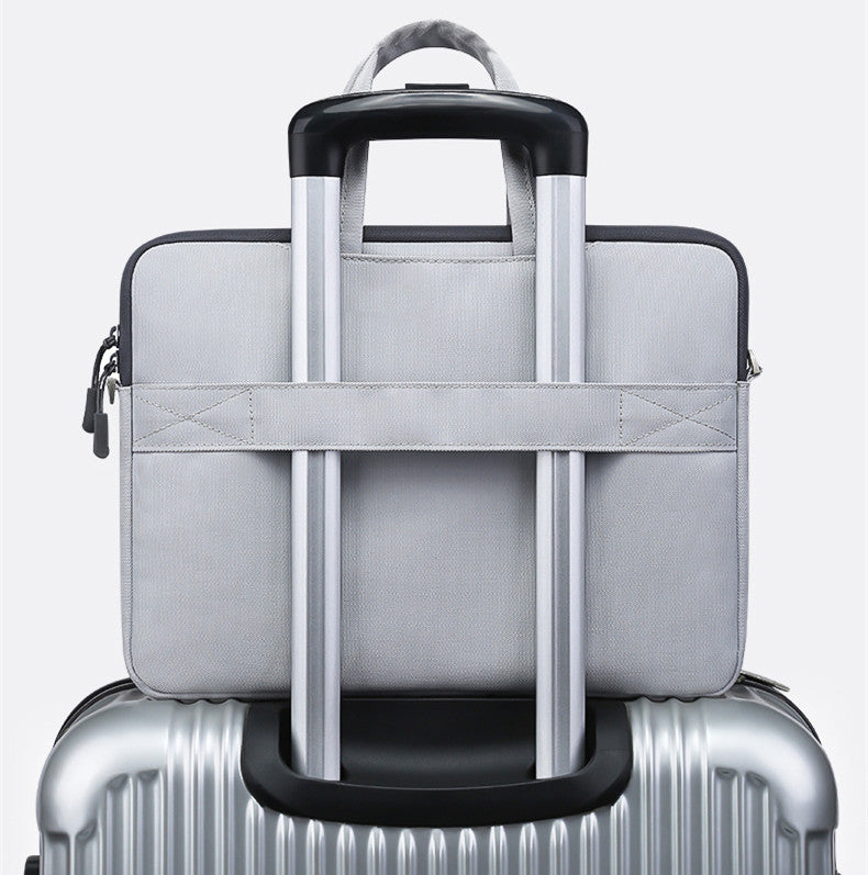 Manche pour ordinateur portable avec sac à épaule zippée